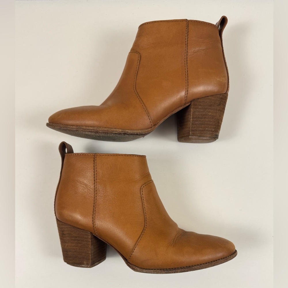 Madewell Brenner Genuine Leather Booties - Picture 2 of 7